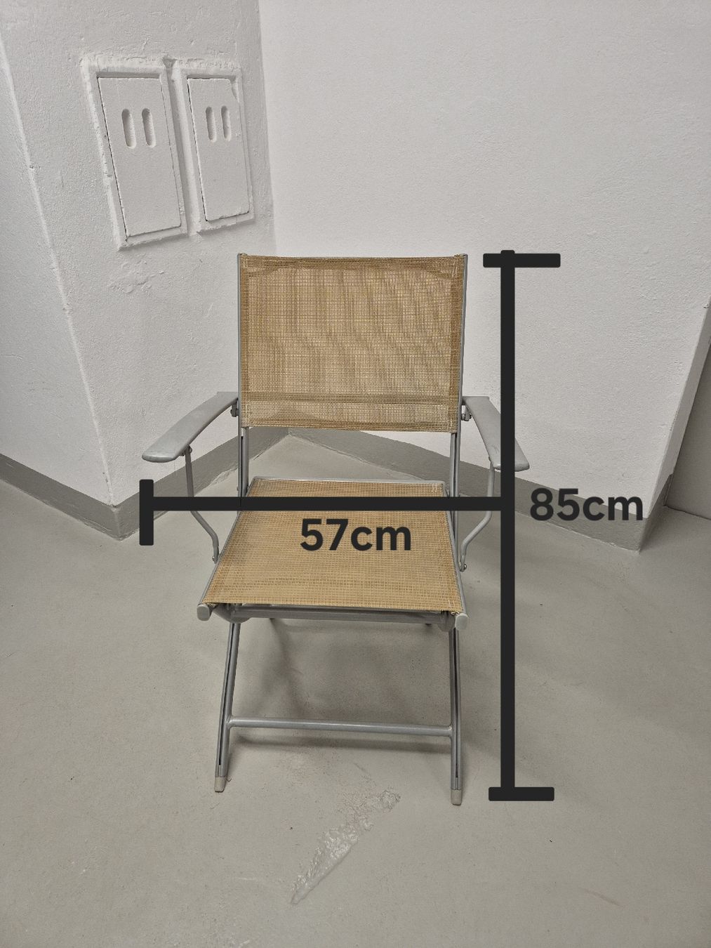 Set tavolo e sedie: Garten-/Balkontisch + 4 Stühle – Usato da Solothurn venduto da albines 3