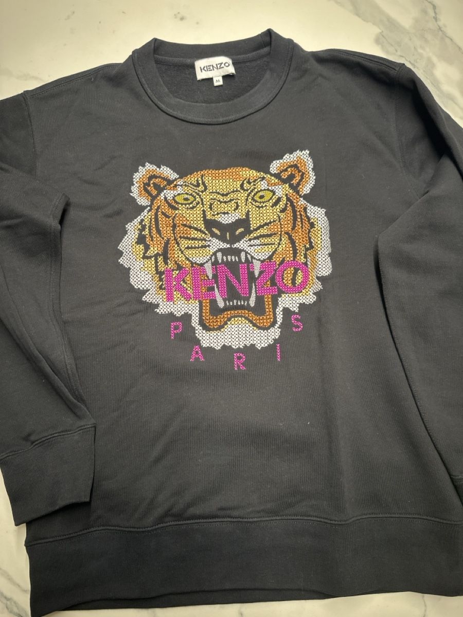 Kenzo Pullover & Sweatshirts: Kenzo Pullover mit Tiger-Motiv schwarz Grösse M – Neu (gemäss Beschreibung) aus Pfäffikon SZ von kar_98bt