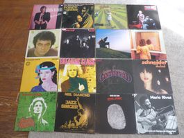 (Set1) 60x Schallplatten Rock Soul Pop ua