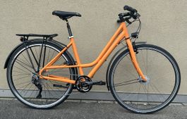 Top Citybike Orange Deore Schaltung neu