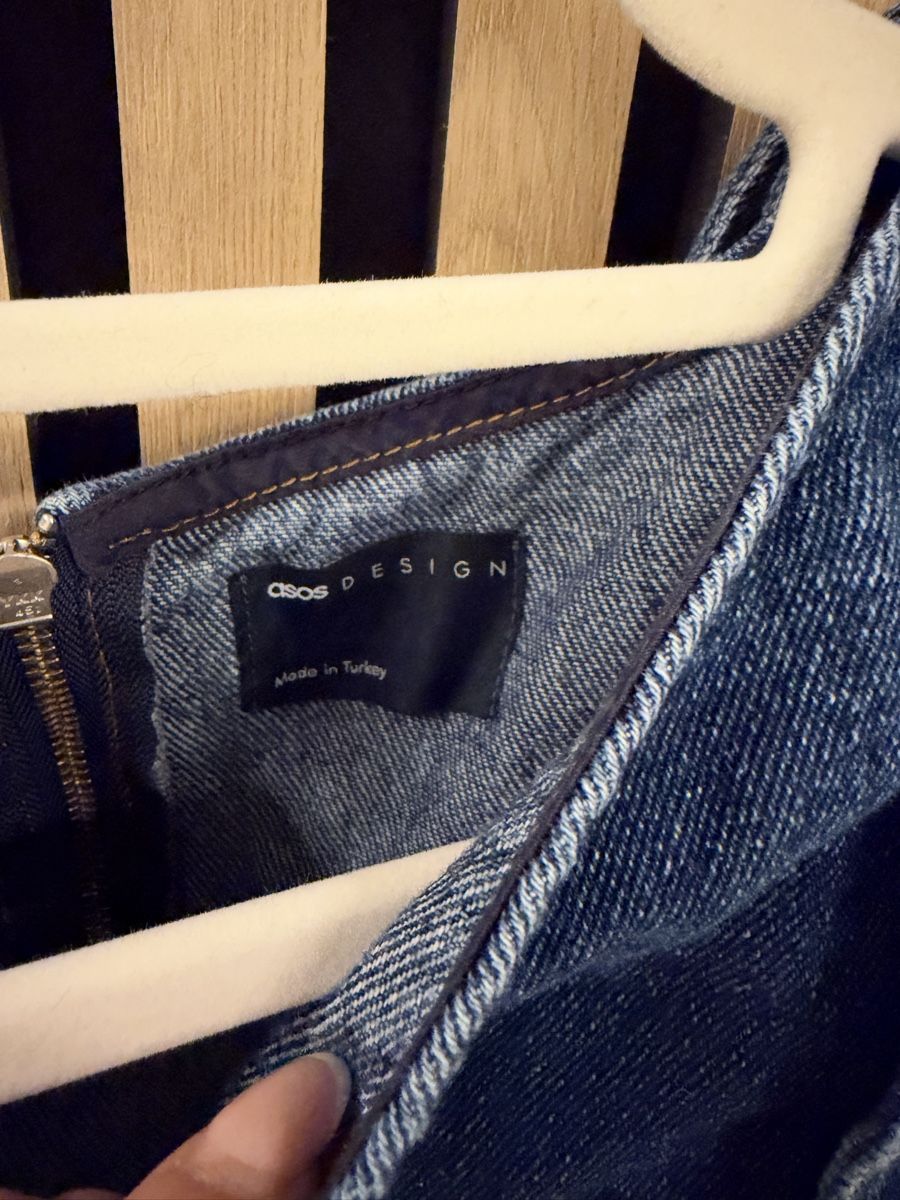 Asos Vestiti: ASOS DESIGN Jeanskleid – Nuovo (secondo la descrizione) da Illnau venduto da iva_ck2d 1