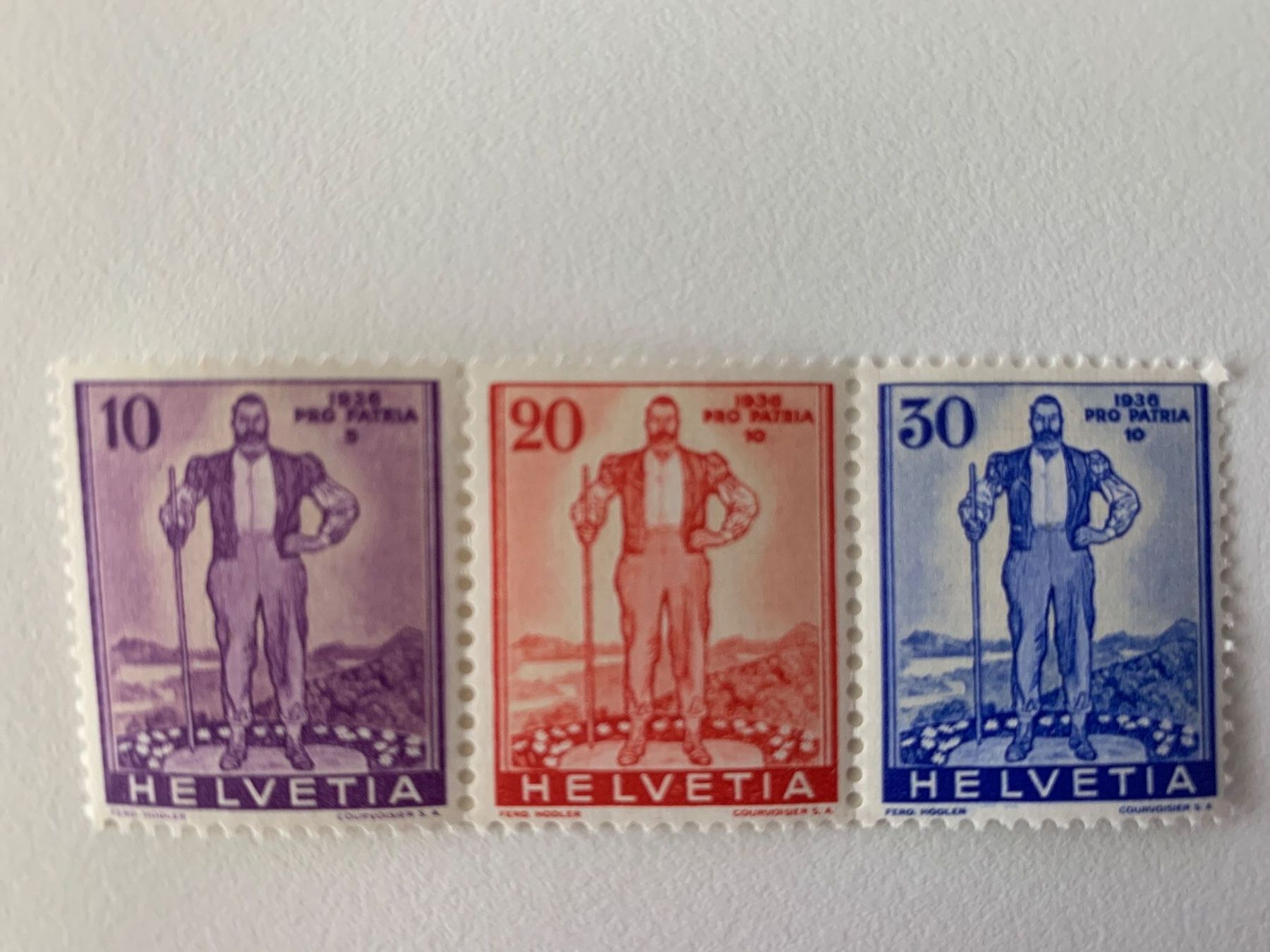 Tutti i francobolli: Pro Patria 1936 Blockausschnitt postfrisch einwandfrei – Usato da Willisau venduto da Repfuesch