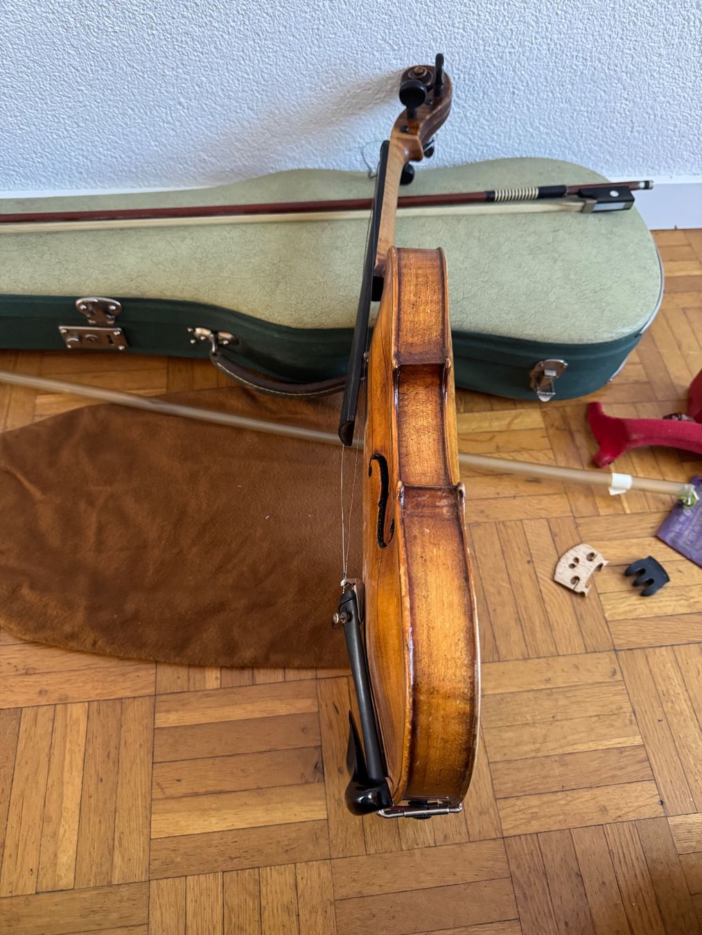 Musikinstrumente: 4/4 Alte Geige / Violine – Gebraucht aus Frauenfeld von difi67 3
