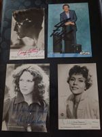TV & Film Mix - 4 signierte Autogrammkarten - Set