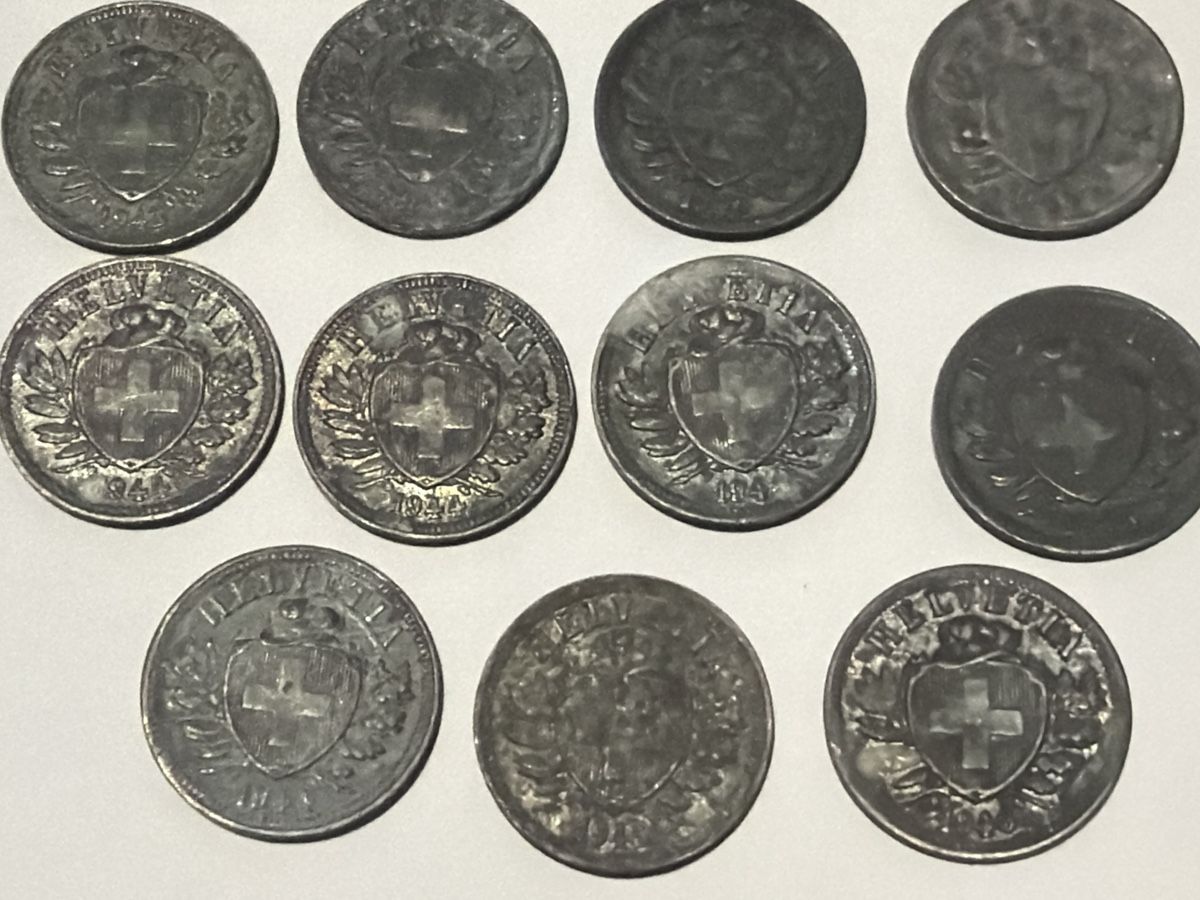 Tutti le monete: 2 Rappen lot – Usato da Hittnau venduto da Pat_yl7f 3