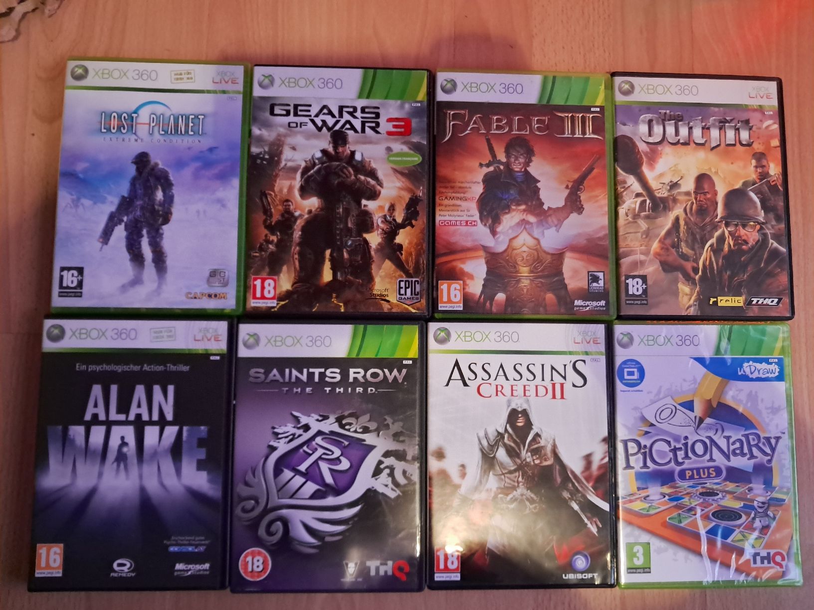 Microsoft Giochi: XBox 360 - 8 Games Collection (PAL) – Usato da Eschlikon TG venduto da Rare_Ware