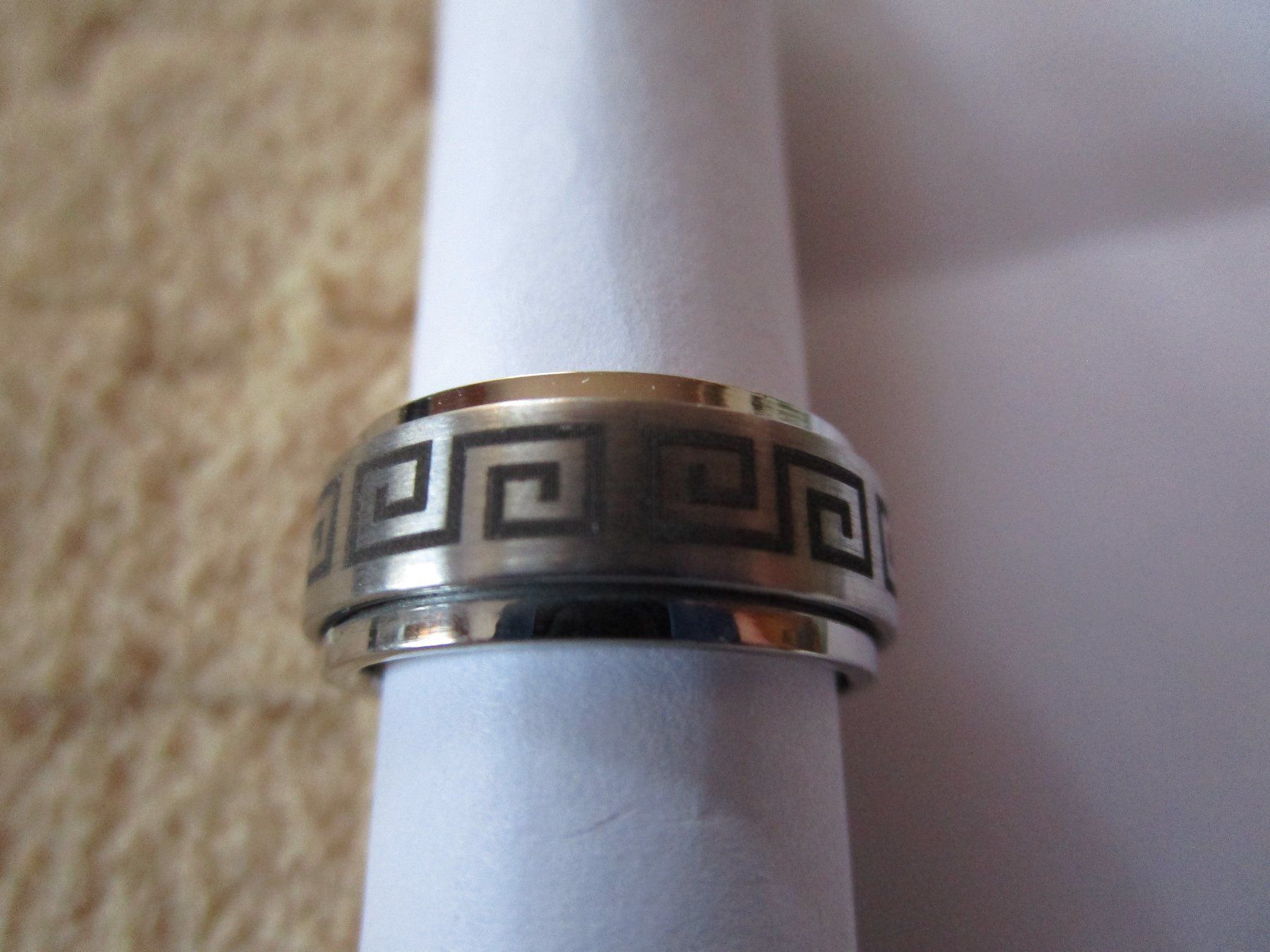 Ringe: Edelstahlring Damen Gr. 50 – Neu (gemäss Beschreibung) aus Ursenbach von gruenblau 2