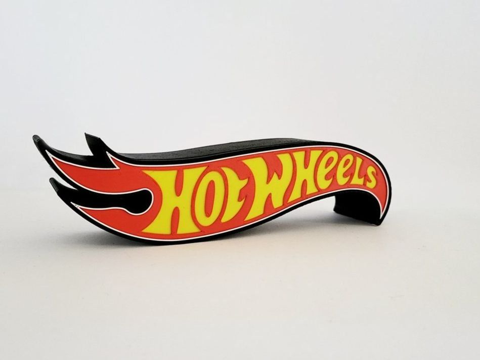 Hot Wheels Modellini d'auto: Magnifique logo HotWheels avec éclairage LED intégré – Nuovo (secondo la descrizione) da Le Crêt-p-Semsales venduto da mamy360 1