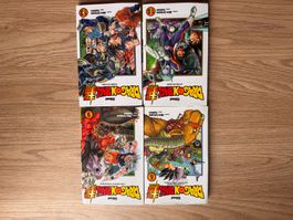 Lot de 4 mangas Dragon Ball Super