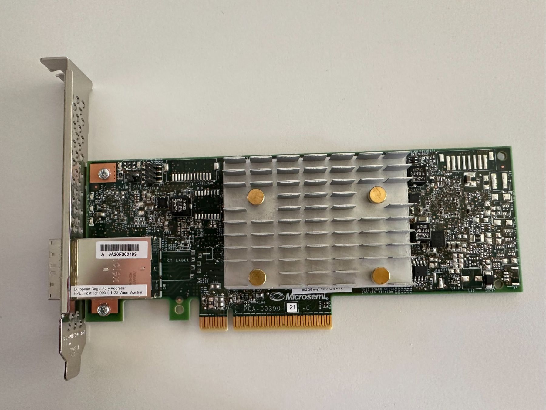 Hewlett Packard Server: HPE Smart Array E208e-p SR 2-Port RAID-Controller 836267-001 – Gebraucht aus Münsingen von Hanibal26