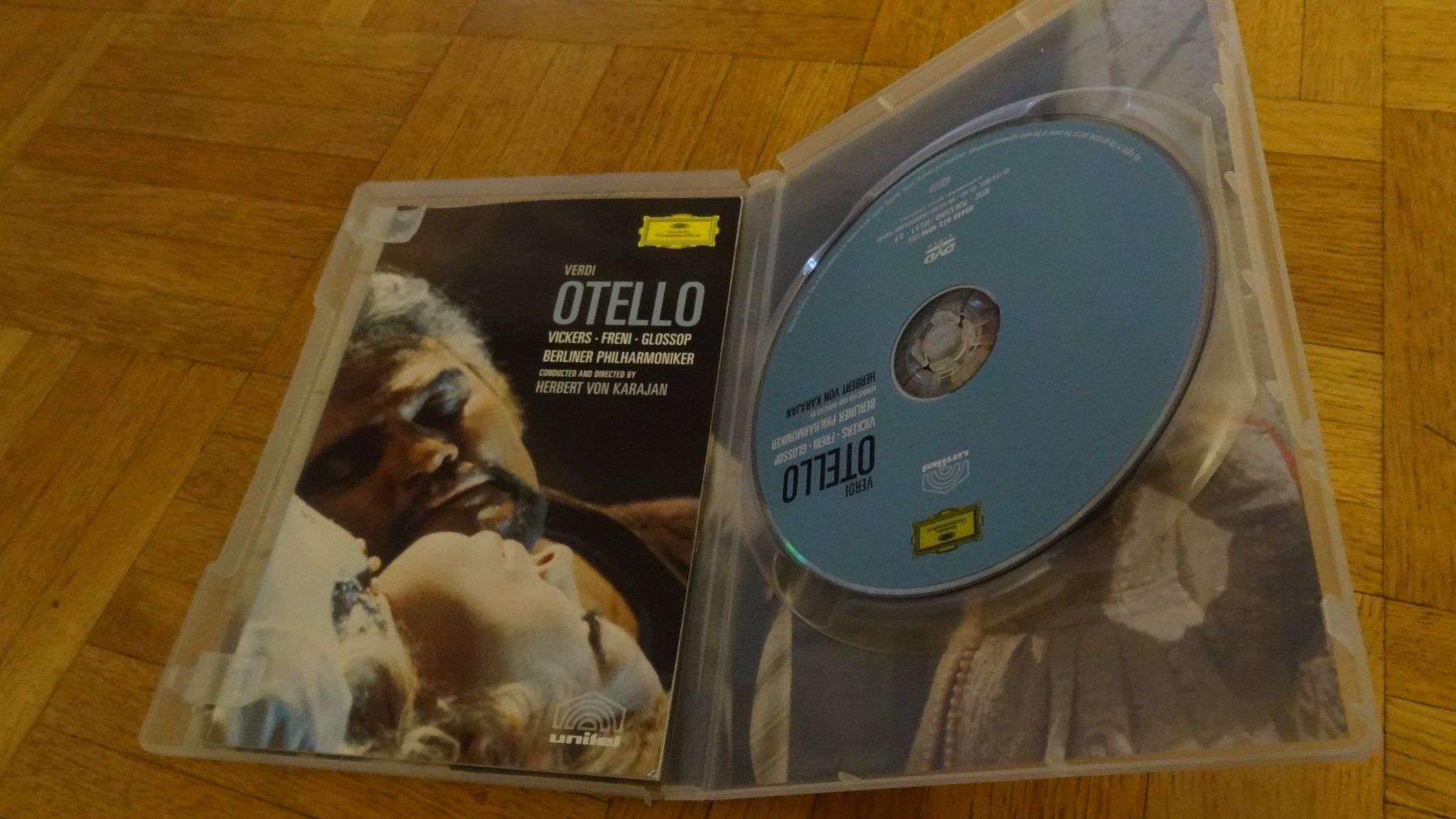 Tutti i DVDs: Verdi - Otello - Karajan DVD – Usato da Olten venduto da Disc-Ausverkauf 1