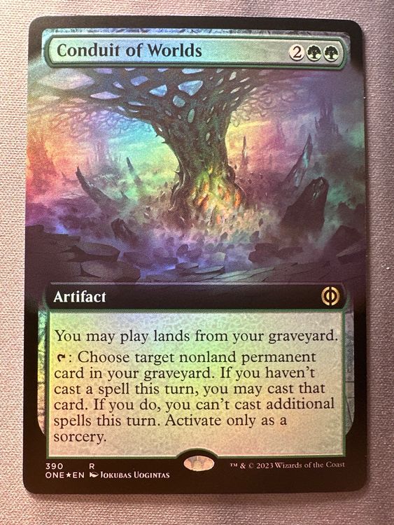 Conduit of Worlds FOIL Variant 390 Phyrexia ONE Kaufen auf Ricardo