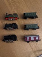 3x H0 Märklin Analog Loks + 3x H0 Waggons