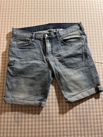 H&M Denim Shorts Herren blau