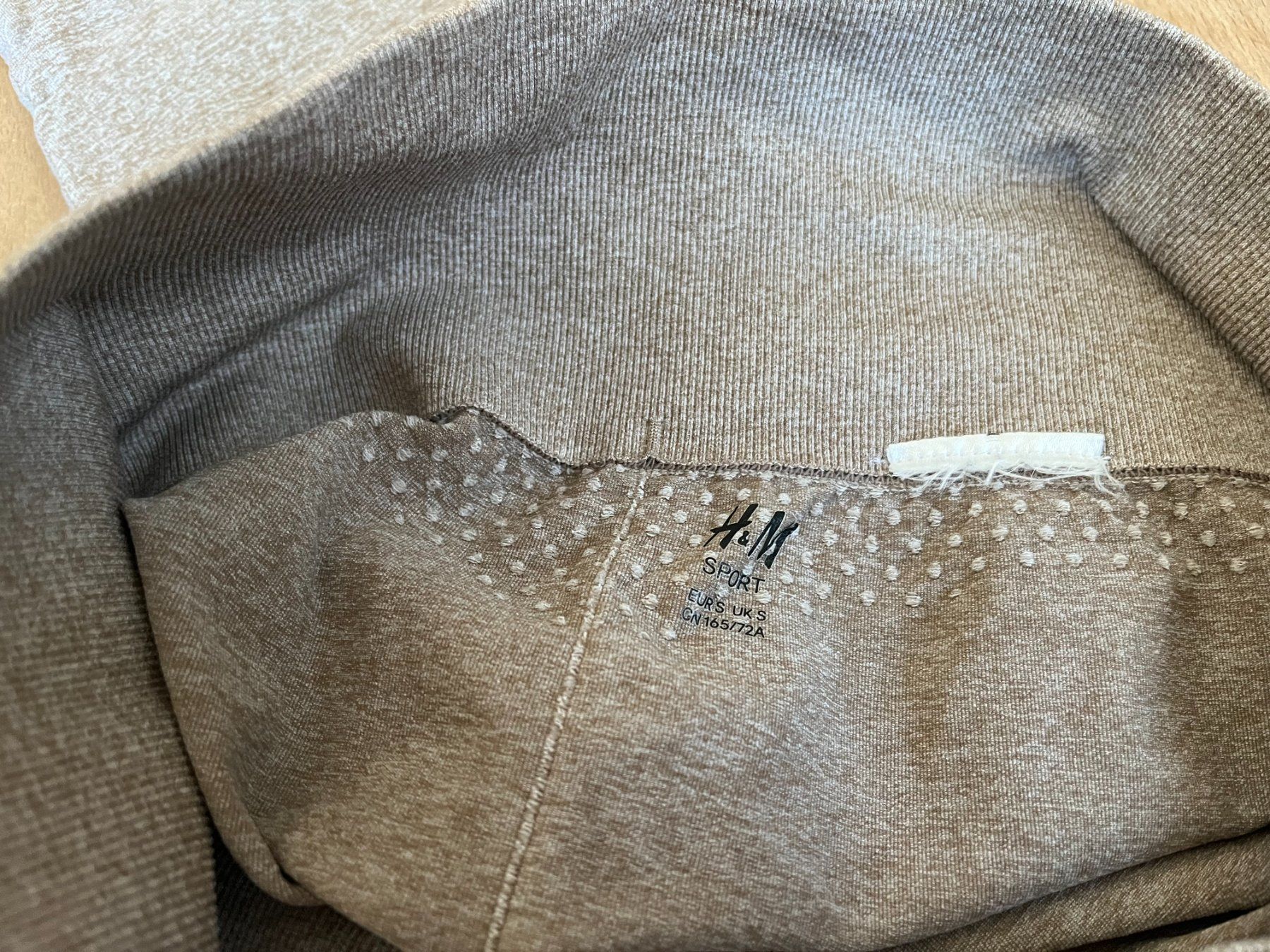 H&M Leggings: H&M Seamless Leggings Tights beige – Usato da Zürich venduto da its-love 4