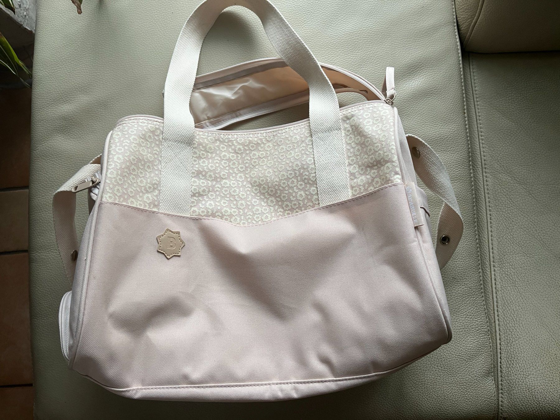 Borse & Zaini: BADABULLE  Wickeltasche Pocketstyle cream – Nuovo (secondo la descrizione) da Rekingen AG venduto da nederland1 1