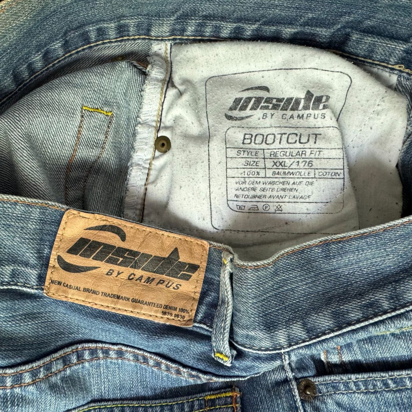 Pantaloni: Taille 176 - Jean court bootcut - Inside by Campus – Usato da Genève venduto da Reveur 3