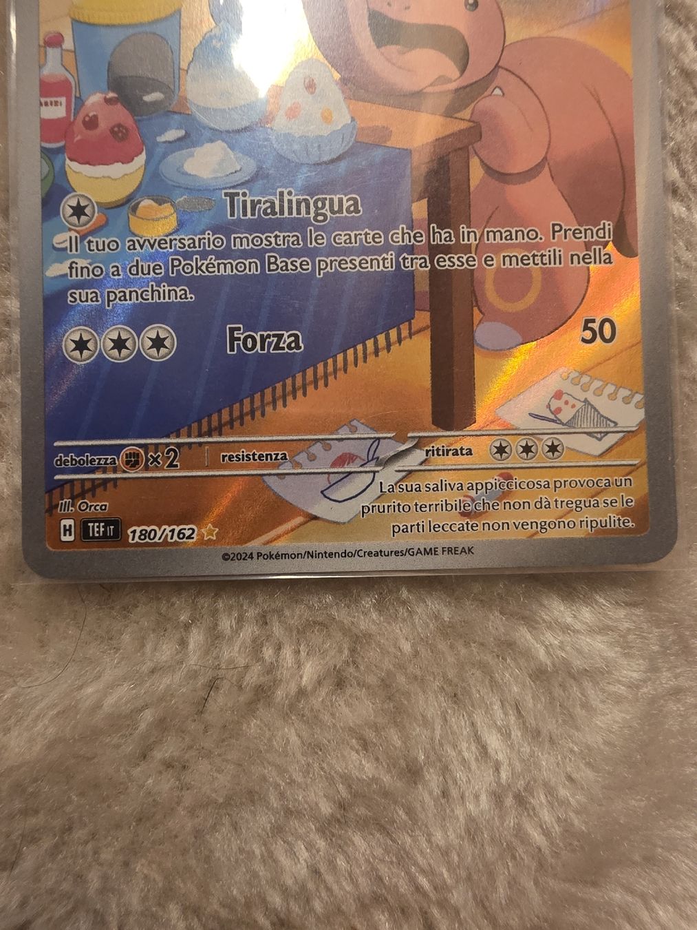 Pokémon Carte collezionabili: Lickitung Temporal Force Illustration Rare – Nuovo (secondo la descrizione) da Mendrisio venduto da Tobler. 2