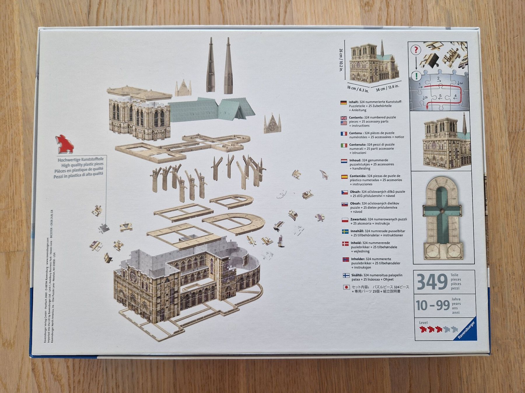 Ravensburger Puzzles: Ravensburger 3D Puzzle Notre Dame neu – D'occasion à Frauenfeld par ina_q9mj 1