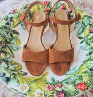 SANDALE BENCI BROTHERS 38,5 SCHUHE LEDER PUMPS SLINGPUMPS