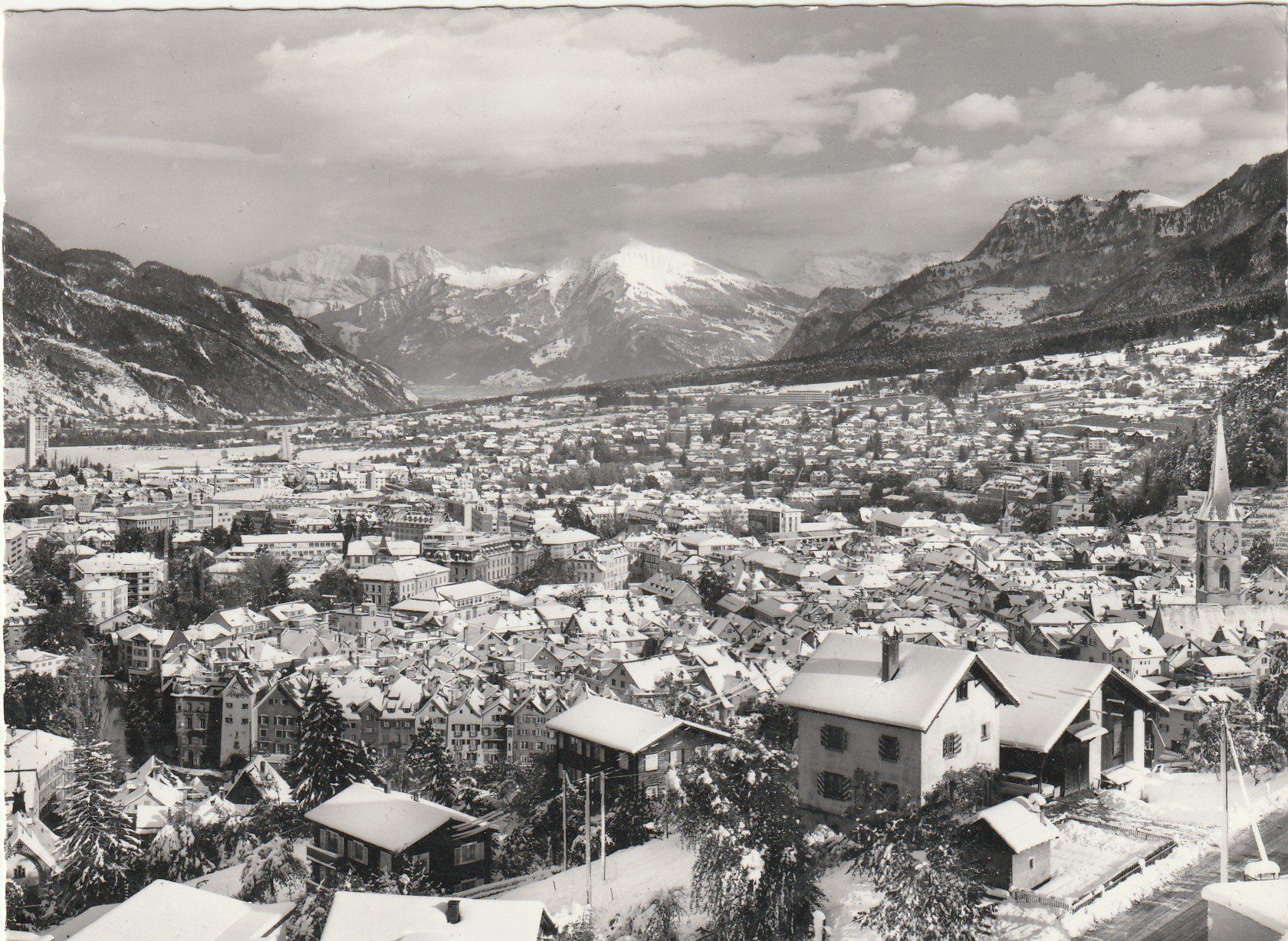 Cartoline postali: Chur alte Karte – Usato da Lumbrein venduto da made02