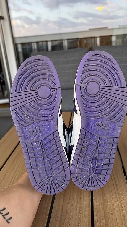 Jordan Scarpe da uomo: Jordan 1 High Retro Court Purple – Usato da Lenzburg venduto da turcibrothers 3