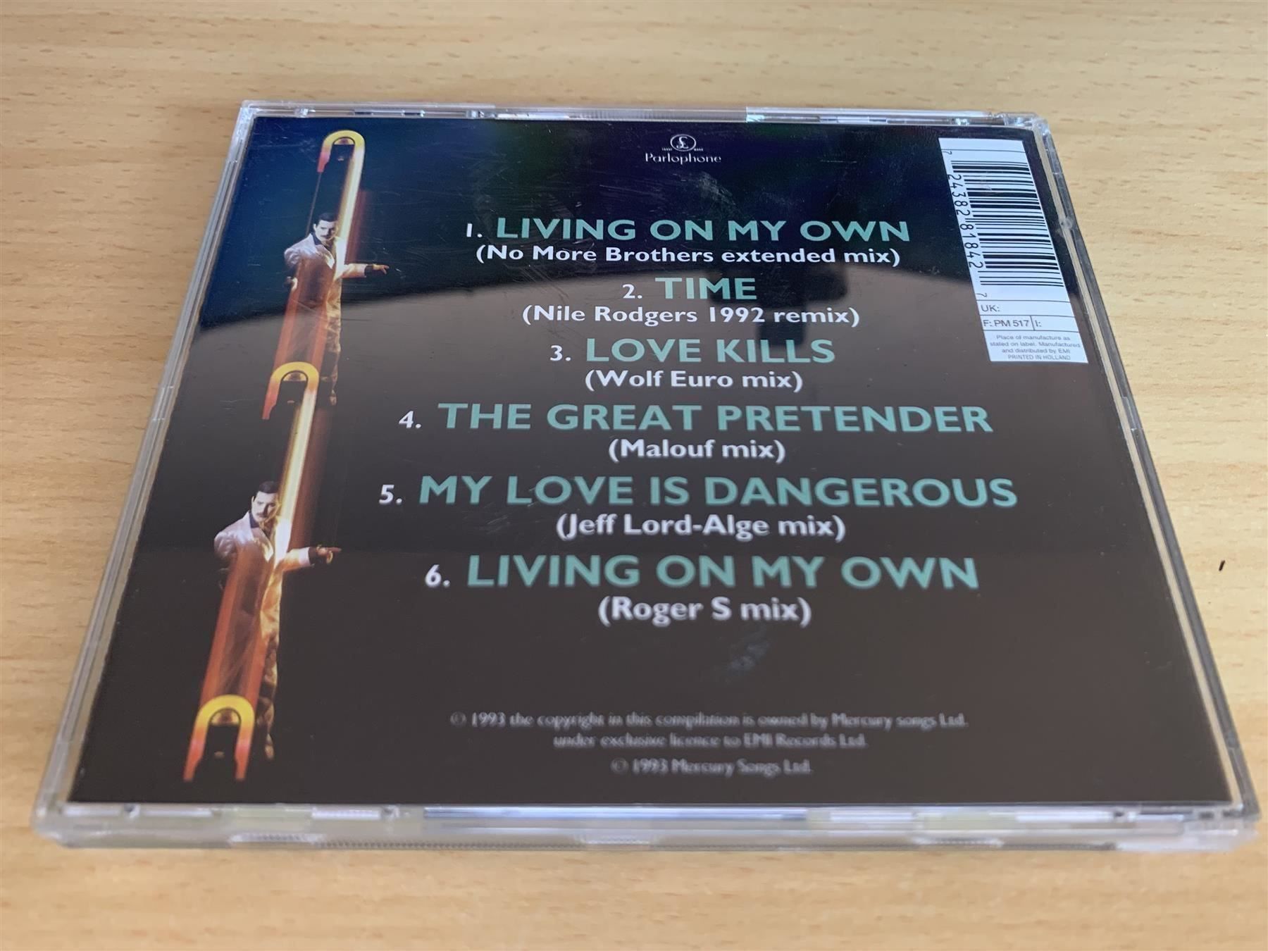 CD: Freddie Mercury – Remixes – Usato da Rikon im Tösstal venduto da Alpenmutz 1
