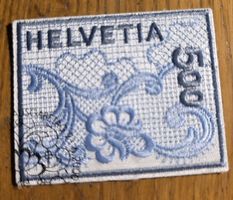 Sondermarken Stickerei 5.00 St.gallen 2000 schöner Stempel 