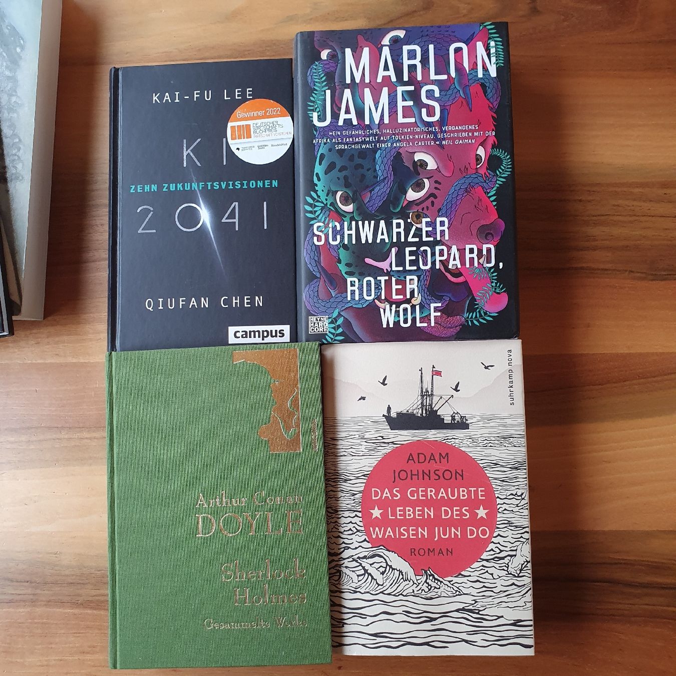 Libri: 4 Bücher: Kai-Fu Lee, Doyle, Johnson, James – Usato da Sirnach venduto da Lemon04