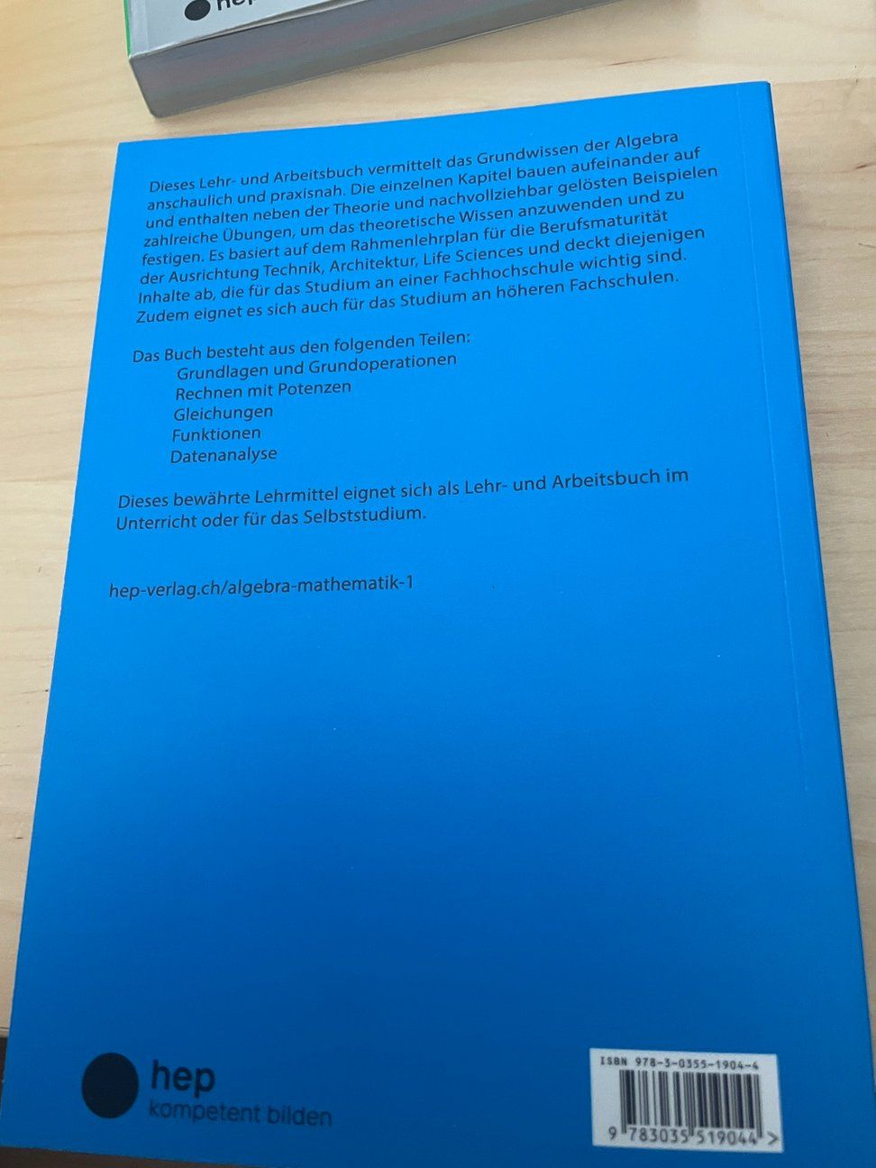 Bücher: Algebra Mathematik 2 HEP-Verlag – Gebraucht aus Biberstein von biberklemi 1