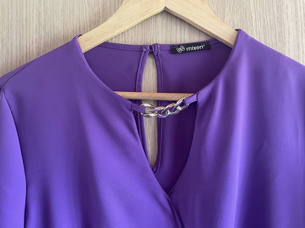 Blusen: Blouse femme violet S – Gebraucht aus Fully von thg_dcv9