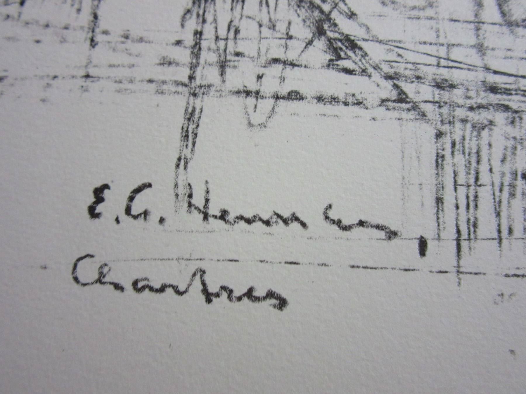 Arts picturaux & lithographies: E.G HEUSSLER – D'occasion à Gersau par grafik-kunst 3