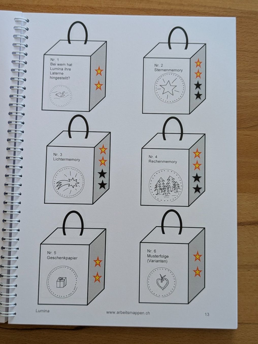 Bücher: Kindergartenarbeitsmappe: LUMINA – Gebraucht aus Weite von Nur63 4
