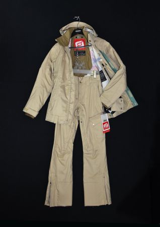 BelowZero Damen Skianzug /beige/Gr.Kind 158-164 /Gr. XXS