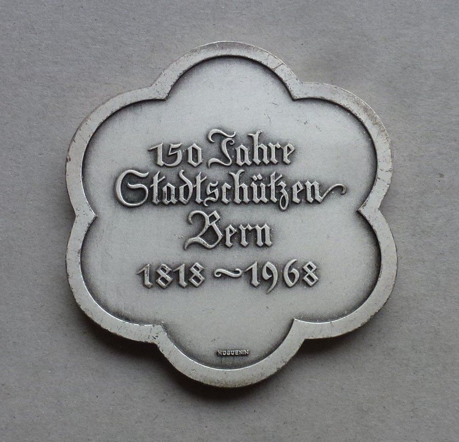 Medaillen: Medaille + 150 J. S.S, Bern 1818-1968 – Gebraucht aus Walkringen von Casablanca777 1
