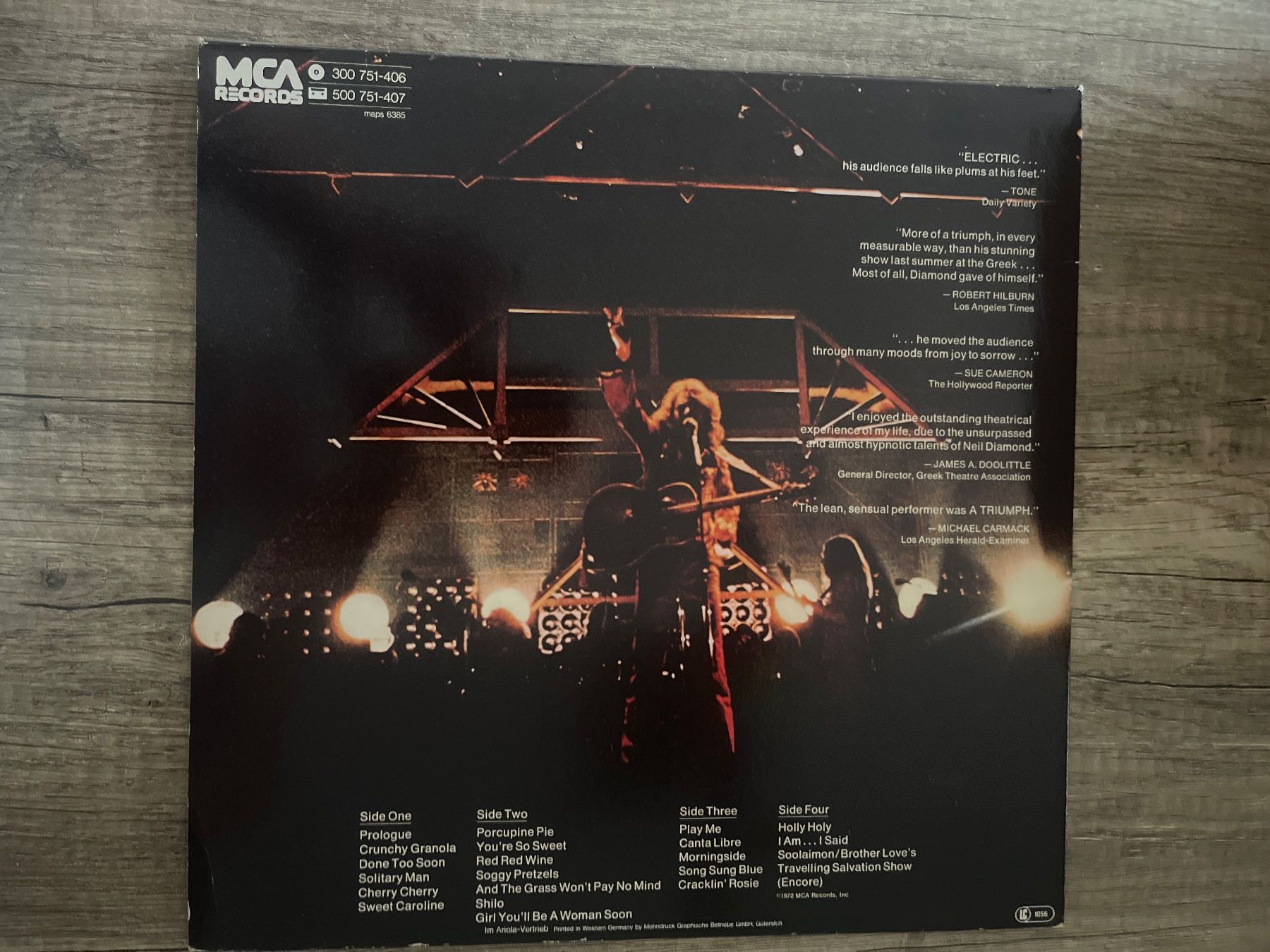 Schallplatten: A863/Neil Diamond Hot August Night – Gebraucht aus Frutigen von Philippe_jsp 1