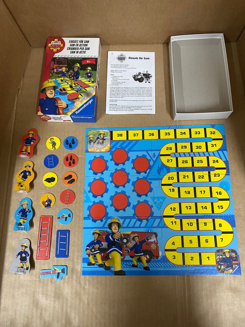 Ravensburger Giochi: Ravensburger Mitbringspiele Einsatz für Feuerwehrmann Sam – Usato da Eschlikon TG venduto da RamonaSt
