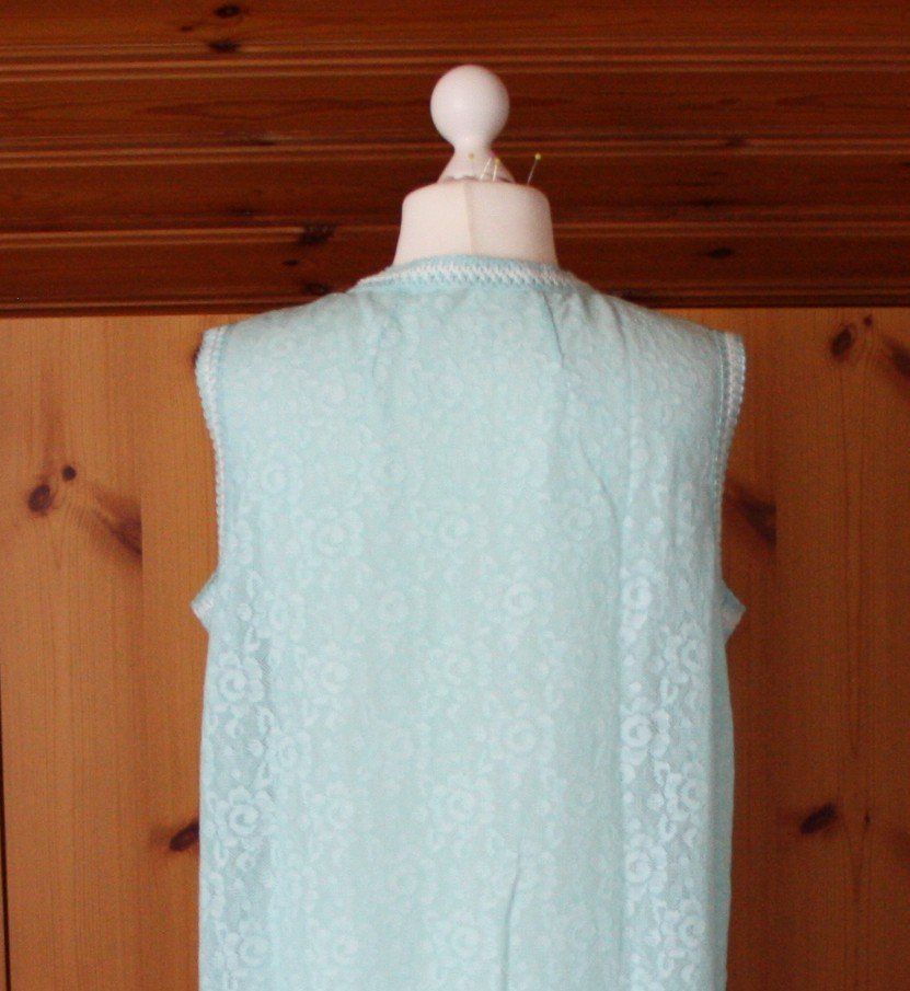 Negligees & Pyjamas: Hauskleid Nachthemd türkis Gr. M – Gebraucht aus Flüelen von Diversicum-Vintage 5