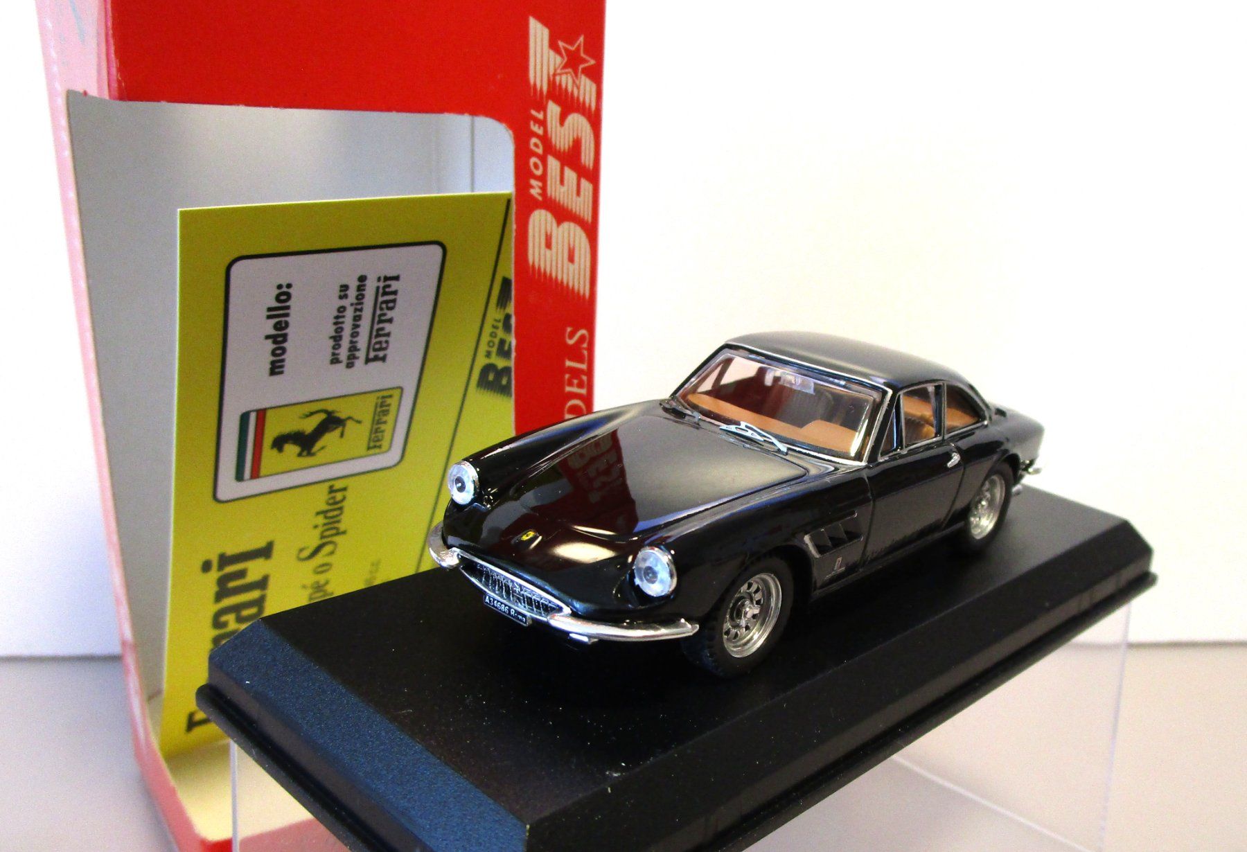 Ferrari Modellini d'auto: BEST FERRARI 330 GTC 1966 - 9101 – Nuovo e nell'imballaggio originale da Chêne-Bourg venduto da breno56 1