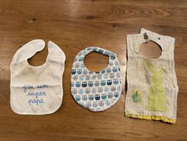 3er Set Baby Lätzchen / Latz / Sudli