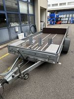 Motorradanhänger 1300kg 2 Motorräder + Fahrräder TOP Zustand