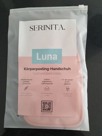 Luna Gant esfoliant + Beurre pour le corps.  Serenità.