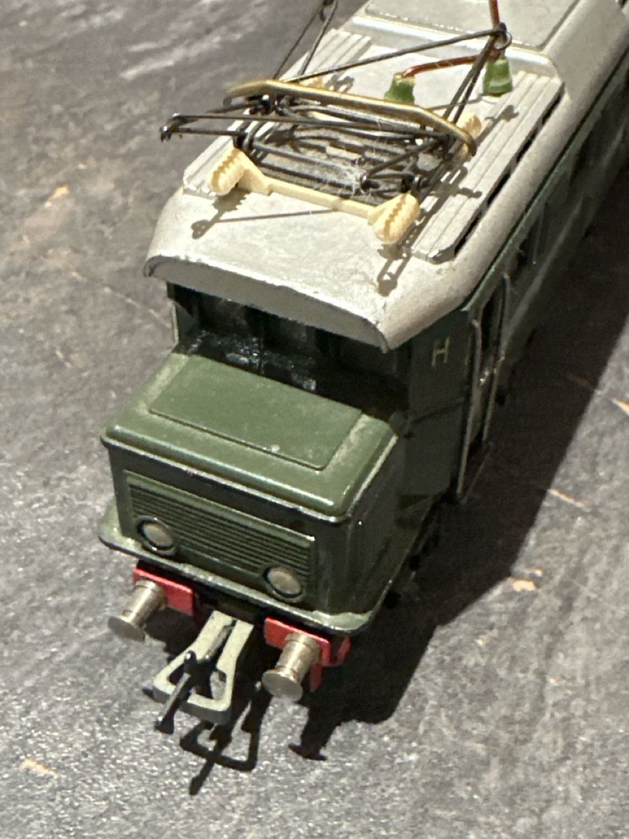 Fleischmann Modellini di ferrovie: Fleischmann 1345 - E-Lok BR E 44 1952 ohne OVP – Usato da Sennwald venduto da HARO-Import 1