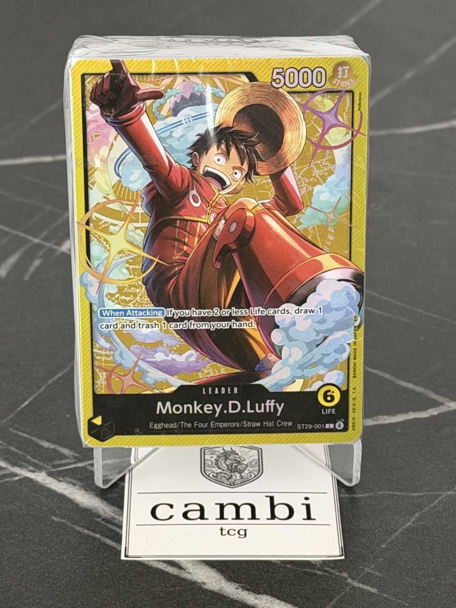 Carte collezionabili: One Piece Starter Deck ST29, zugeschweisst und ungeöffnet, E – Nuovo (secondo la descrizione) da St. Gallen venduto da cambitcg