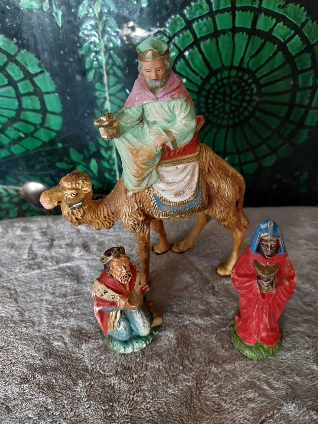 Statuette: Sehr alte Krippenfiguren, 14-Teilig aus Elastolin – Usato da Otelfingen venduto da silver-moon 3