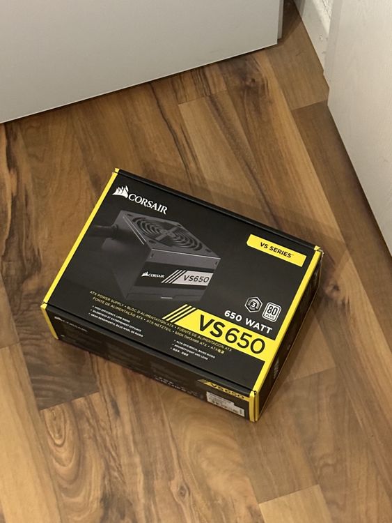 Corsair VS Series VS650 650 Watt PSU (Gebraucht) in Wiesendangen für ...