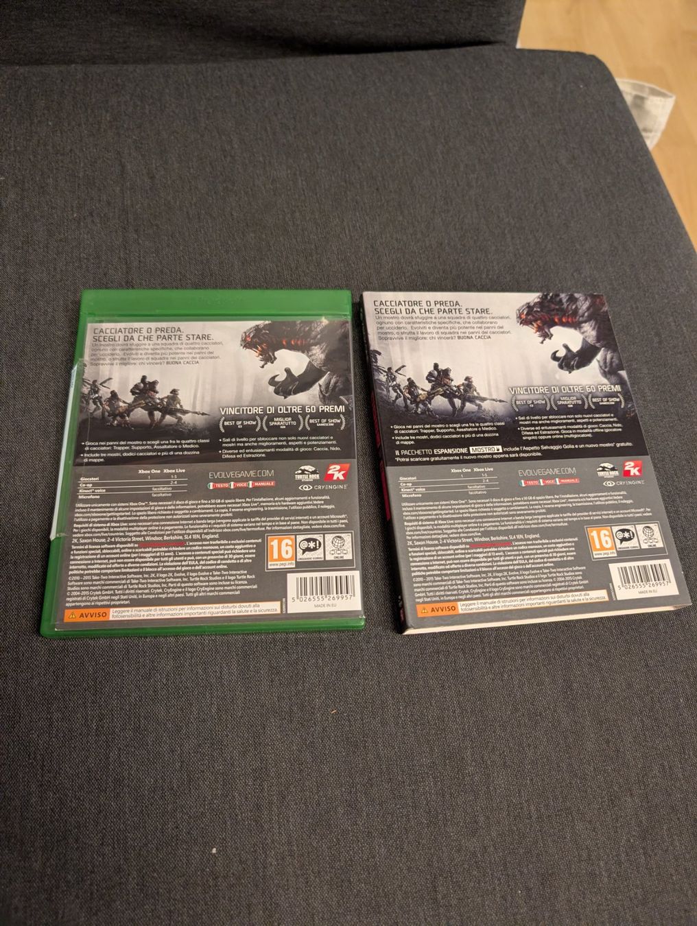 Giochi: Evolve Microsoft Xbox one series x – Usato da Giubiasco venduto da Tici__nerd_Giubiasco 1