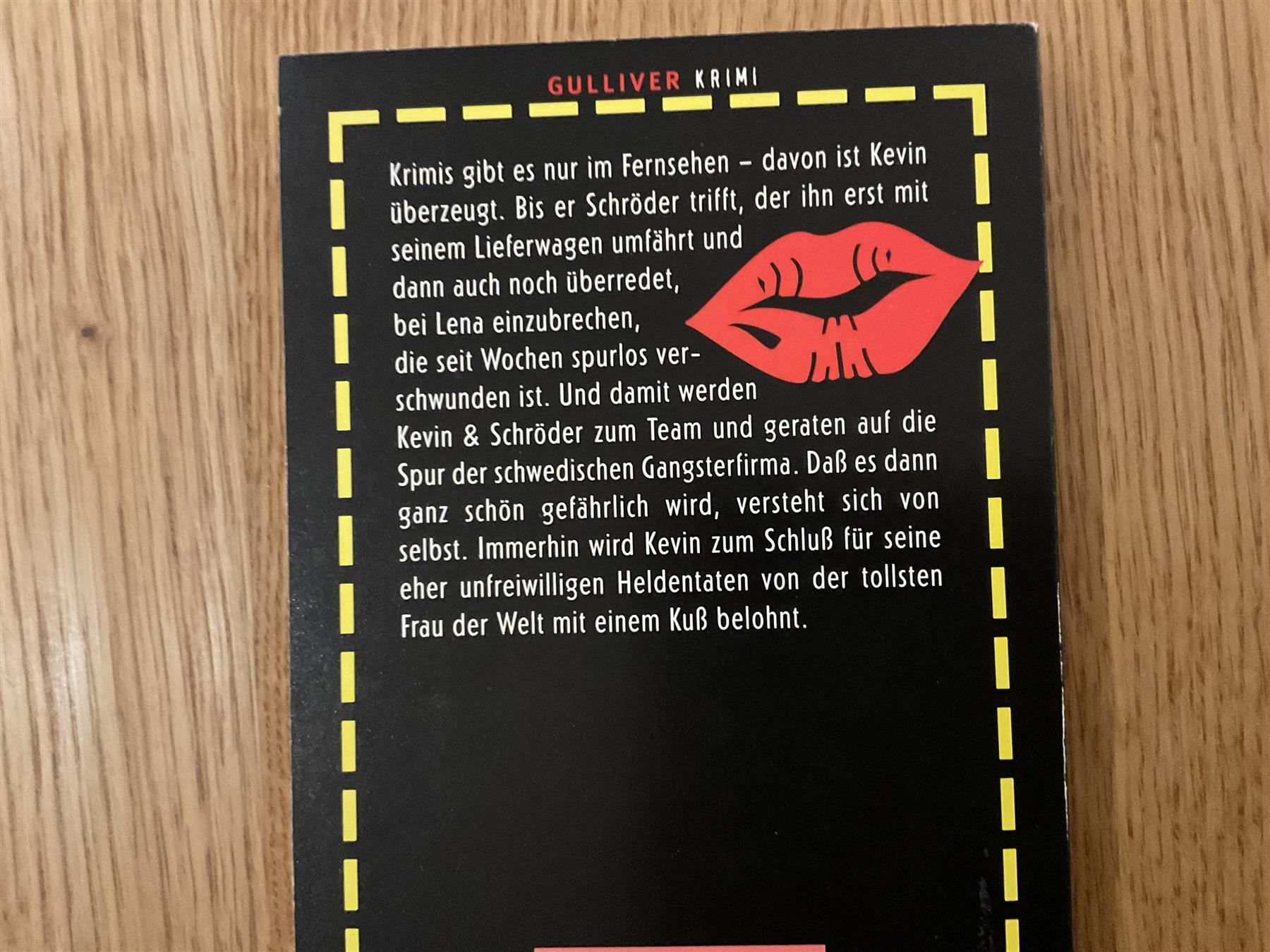 Libri: Kevin & Schröder Ein Kuss als Belohnung – Nuovo (secondo la descrizione) da Wetzikon ZH venduto da Libelle01 1