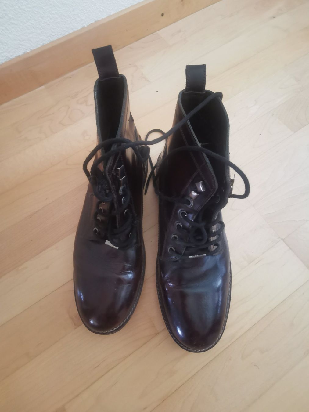 Herrenschuhe: Halbschuhe Herren bordeauxrot – Gebraucht aus Jona von HelenSch 2