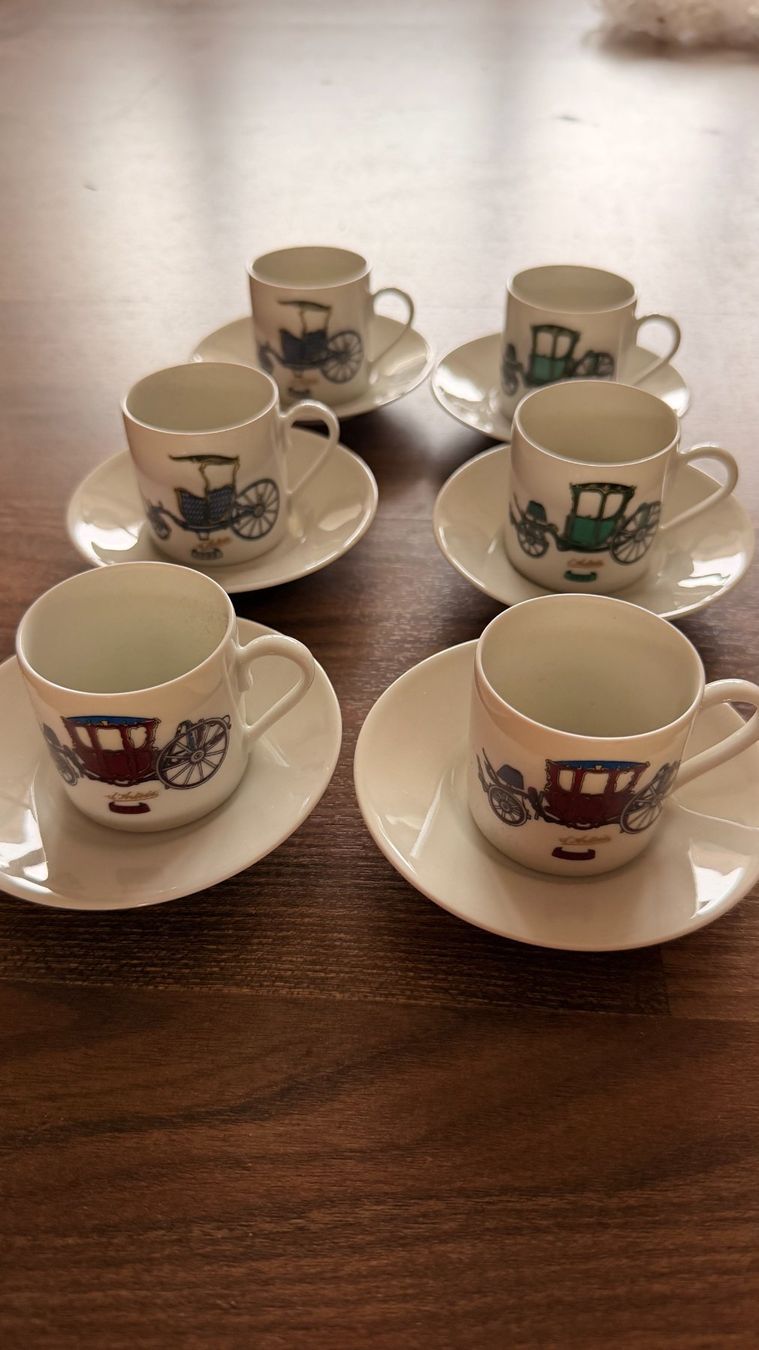 Tassen: set Expresso Ancienne Fabrique ROYALE limoges "neuf" – Neu (gemäss Beschreibung) aus Penthalaz von Brunogtr35 1
